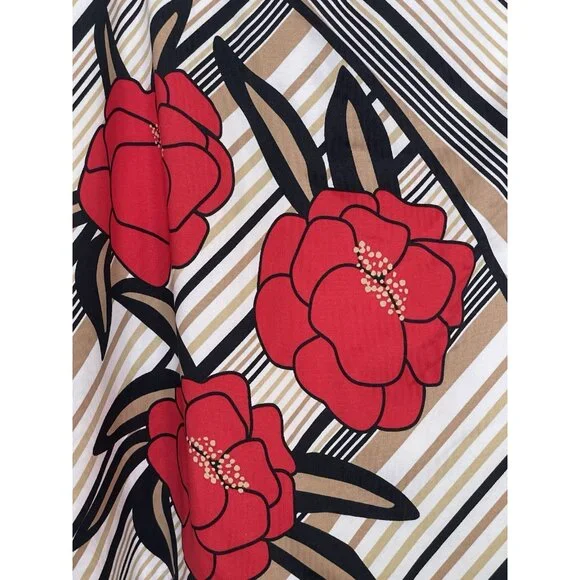 Tail Golf Skort Skirt Womens Size XL Stripe Blossom Floral Stretch Pockets - Picture 7 of 10